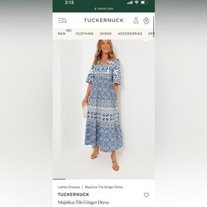 Tuckernuck XL NWT Majorlica dress